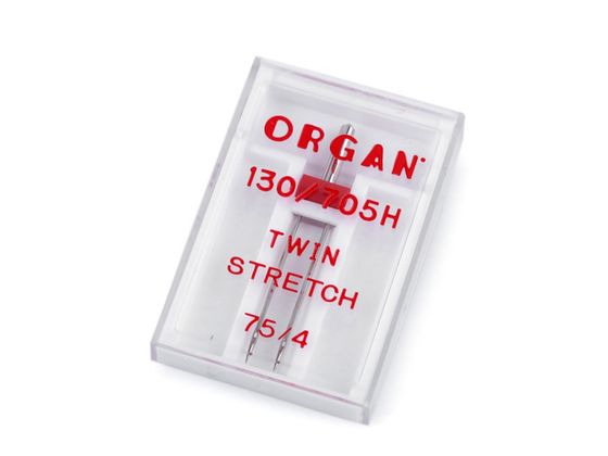 Dupla tű Stretch 75/4 Organ