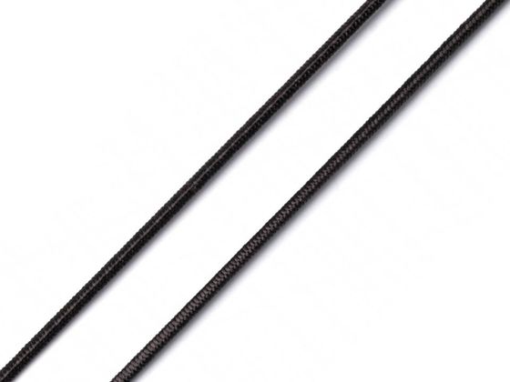 Kalapgumi Ø1,2 mm fekete